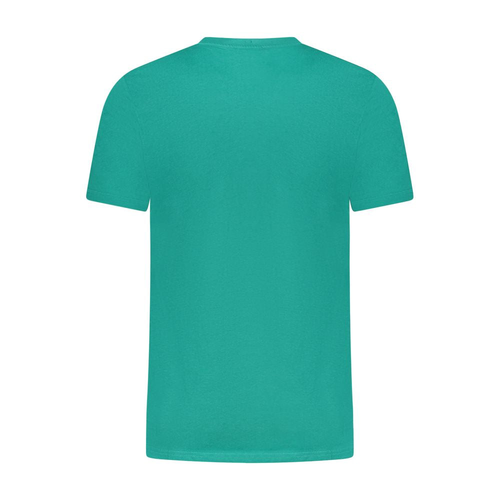 Cavalli Class Green Cotton T-Shirt