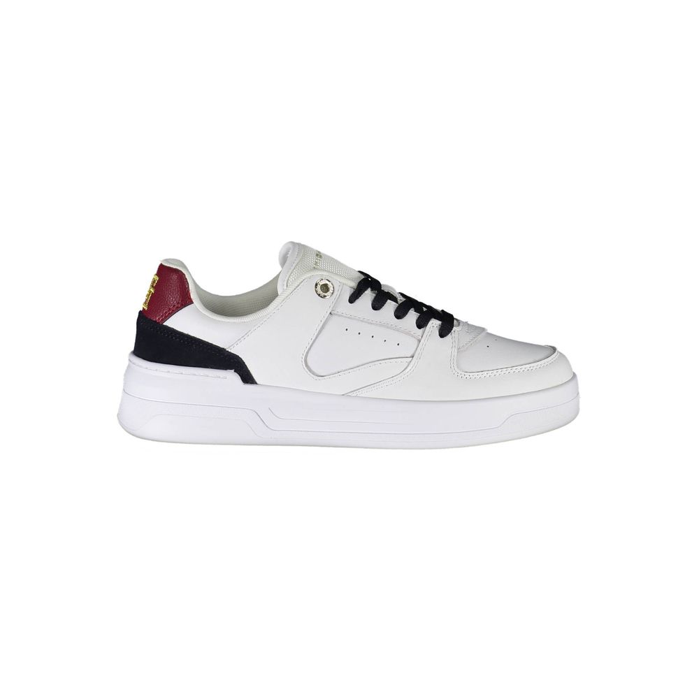 Tommy Hilfiger White Polyester Sneaker