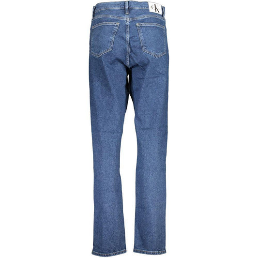Calvin Klein Blue Cotton Jeans & Pant CA-25484-W25 | L32
