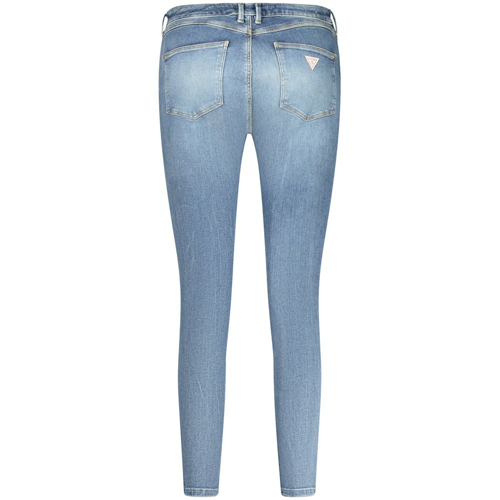 Guess Jeans Blue Cotton Jeans Denim