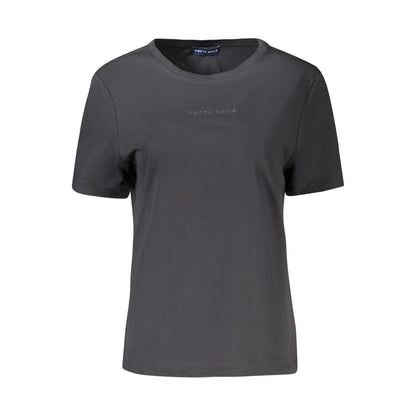 North Sails Black Cotton T-Shirt