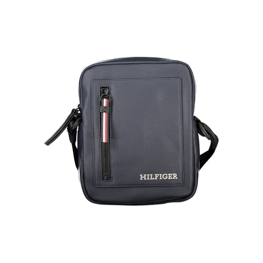 Tommy Hilfiger Blue Polyethylene Shoulder Bag