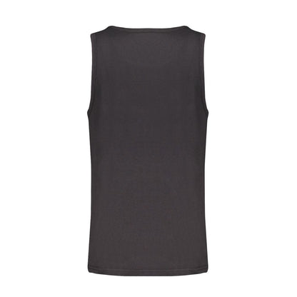 Norway 1963 Black Cotton Tank Top