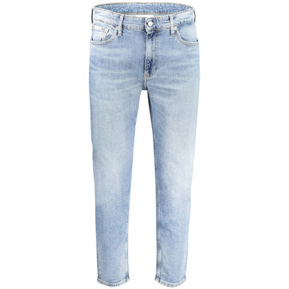 Calvin Klein Blue Cotton Men Jeans