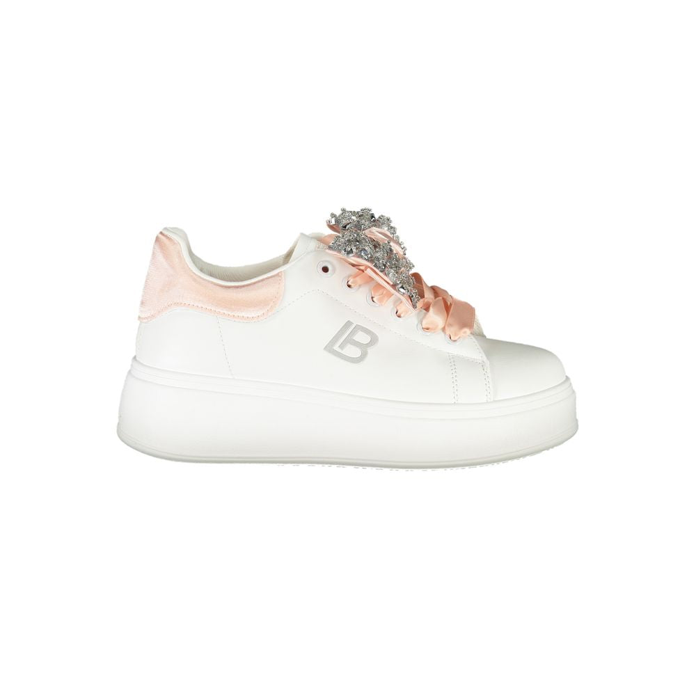 Laura Biagiotti White Polyester Sneaker