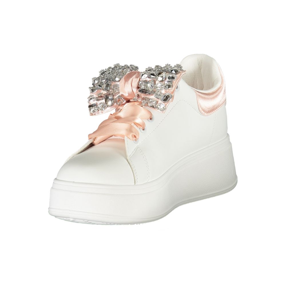 Laura Biagiotti White Polyester Sneaker
