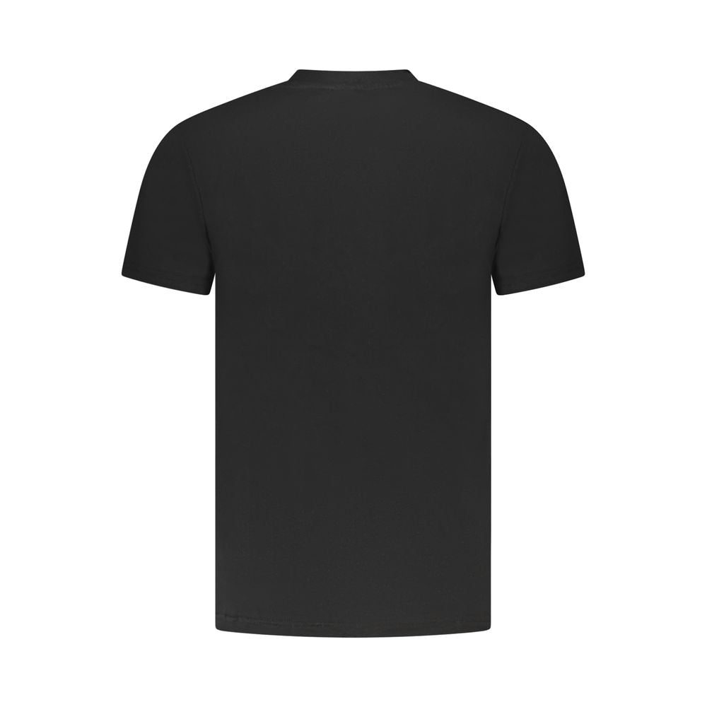 Cavalli Class Black Cotton T-Shirt