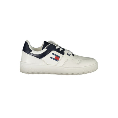 Tommy Hilfiger Blue Leather Men Sneaker