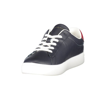 Tommy Hilfiger Blue Polyester Sneaker
