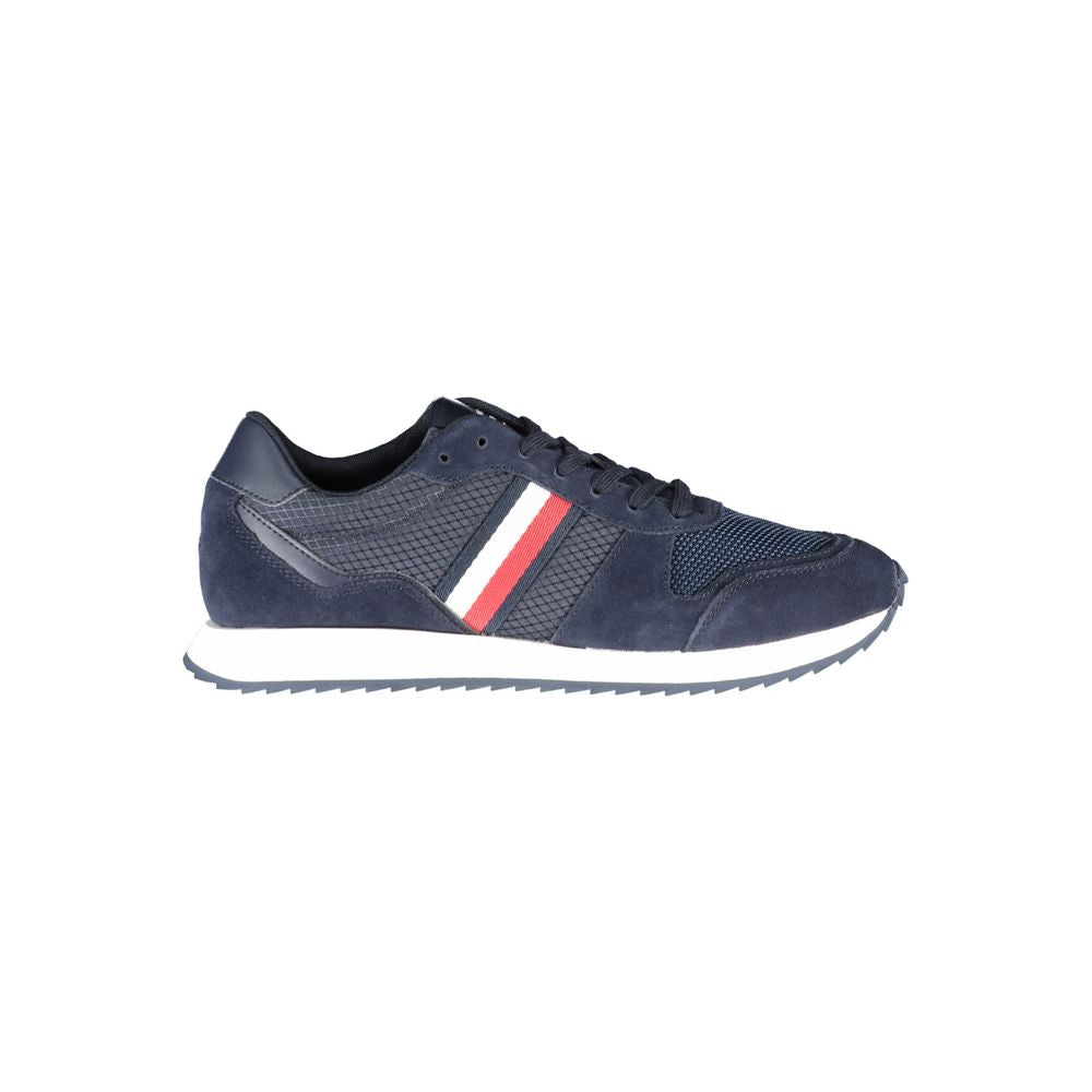 Tommy Hilfiger Blue Polyester Sneaker