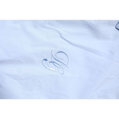 Dolce & Gabbana Sky Blue Cotton GOLD Long Sleeves Dress Shirt