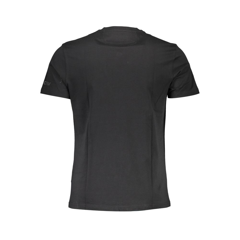 La Martina Black Cotton T-Shirt