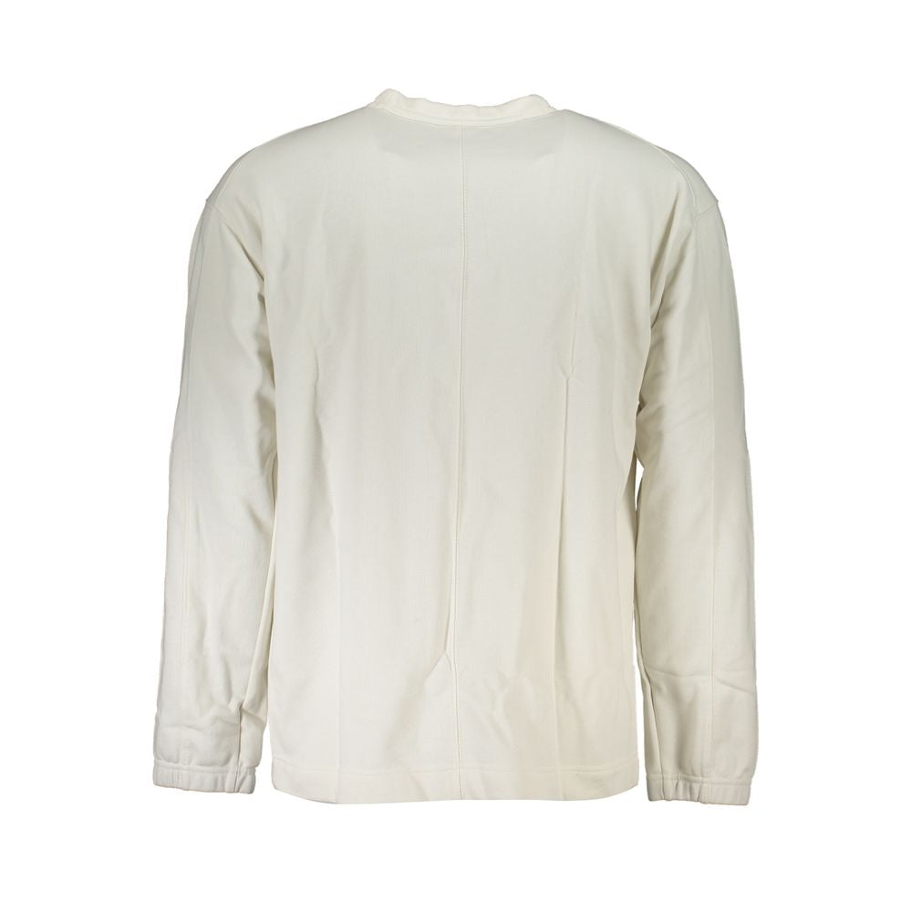 Calvin Klein White Cotton Sweatshirt