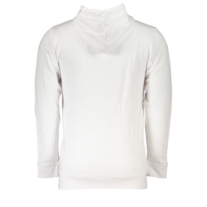 Cavalli Class White Cotton Sweatshirt