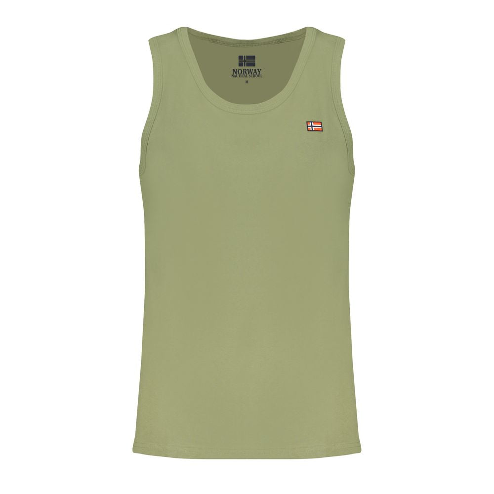Norway 1963 Green Cotton Tank Top
