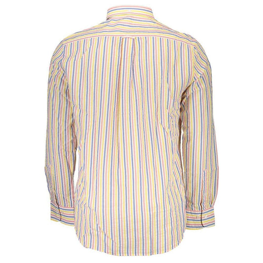 Gant White Cotton Men Shirt GA-36823-S