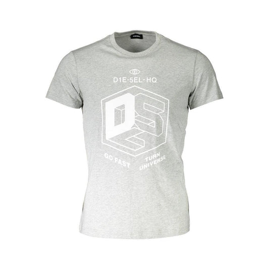 Diesel Brown Cotton Men T-Shirt DI-36932-XL