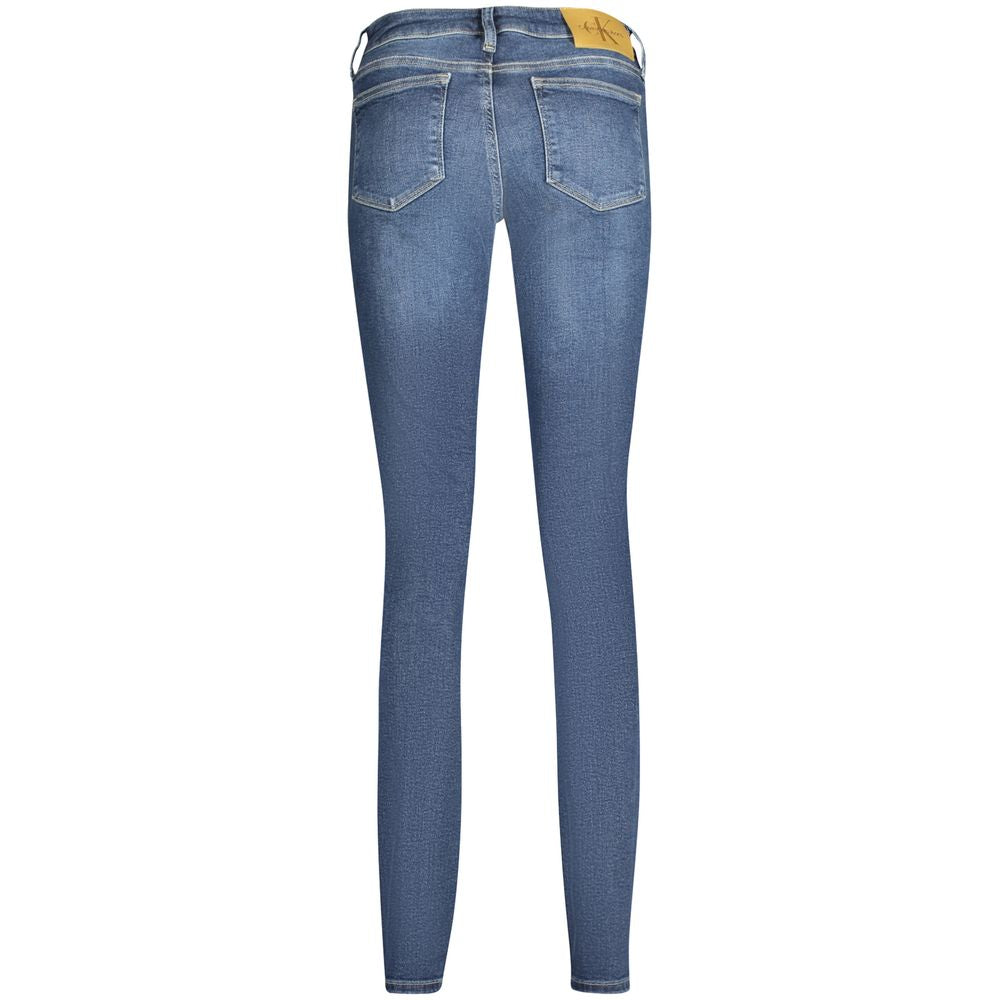 Calvin Klein Blue Cotton Jeans Denim
