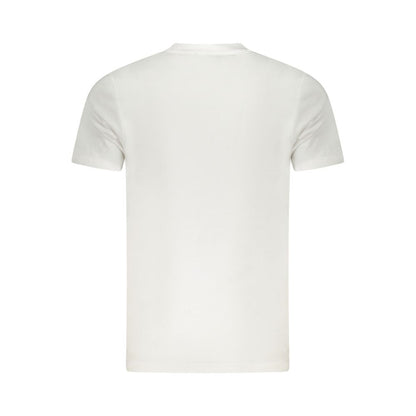 Cavalli Class White Cotton T-Shirt