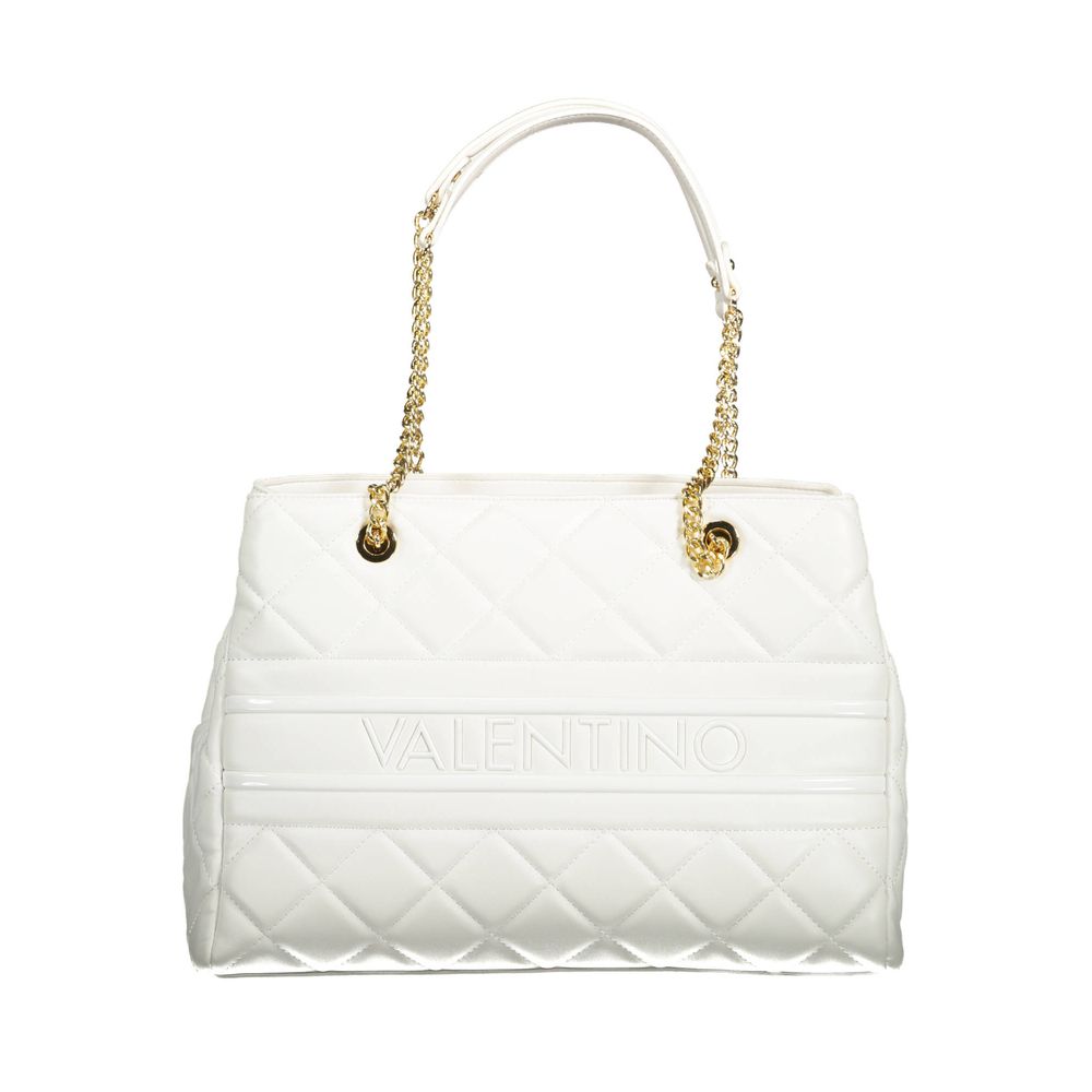 Mario Valentino White Polyethylene Handbag