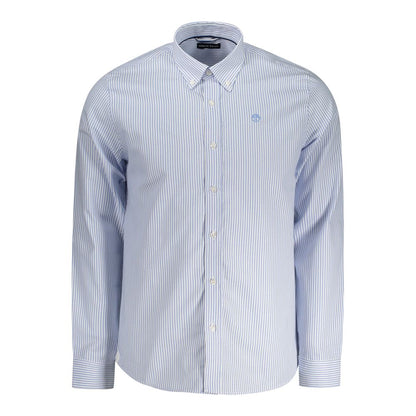 North Sails Light Blue Cotton Men Shirt