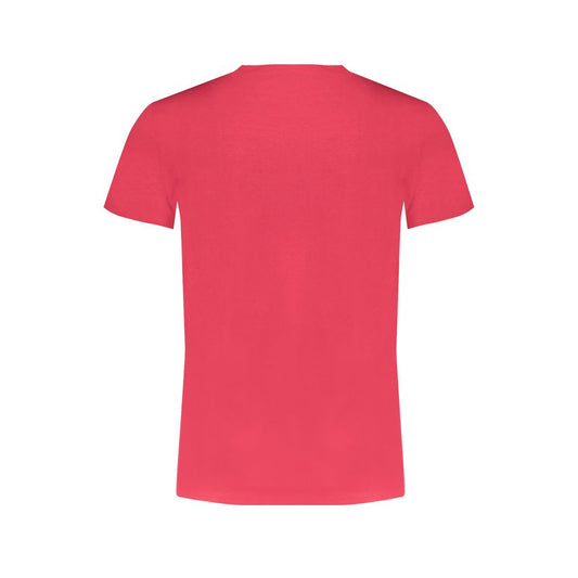 Trussardi Red Cotton T-Shirt TR-30140-S