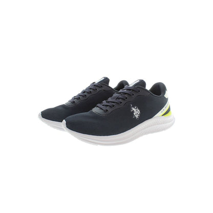 U.S. POLO ASSN. Blue Polyester Sneaker