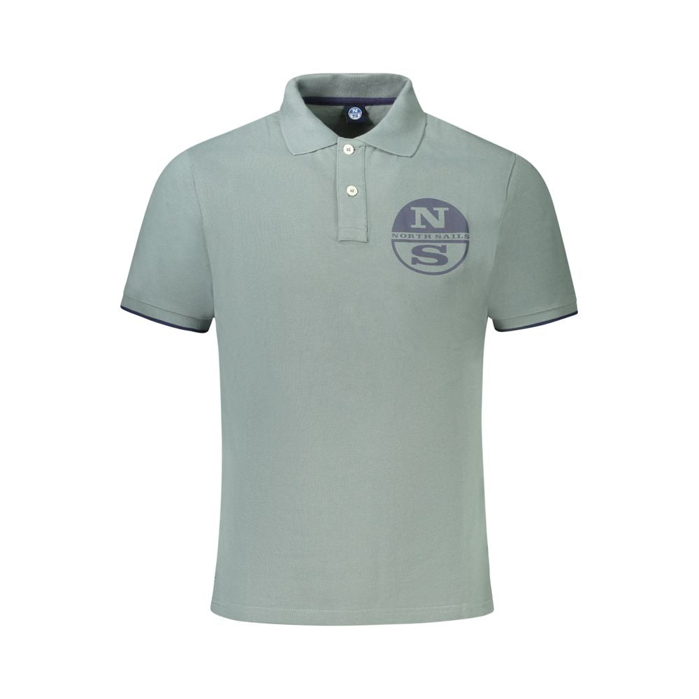 North Sails Green Cotton Polo Shirt