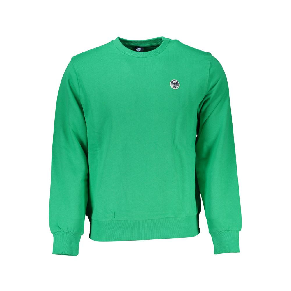 North Sails Green Cotton Sweatshirt