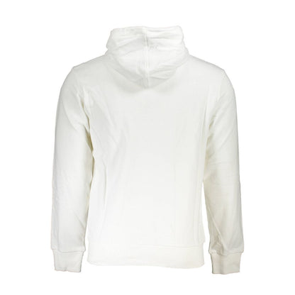 La Martina White Cotton Sweatshirt
