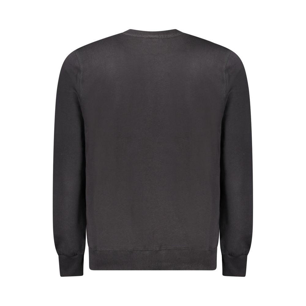 North Sails Black Cotton Sweatshirt