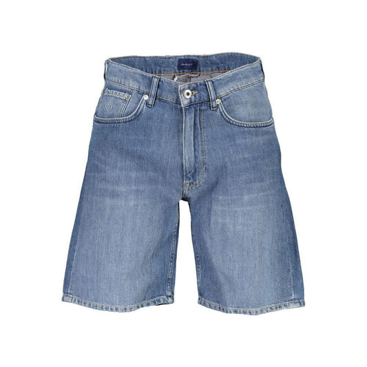 Gant Blue Cotton Mens Bermuda Jeans GA-5651-W30