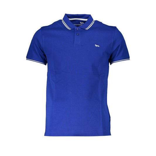 Harmont & Blaine Sleek Short Sleeved Contrast Polo HA-28220-L-FBB-382