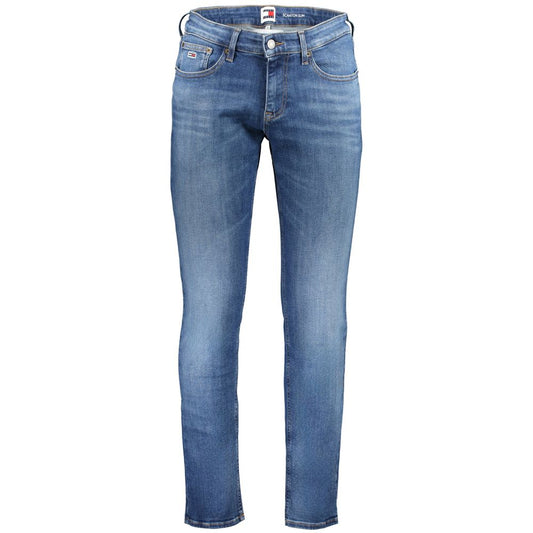 Tommy Hilfiger Blue Cotton Men Jeans