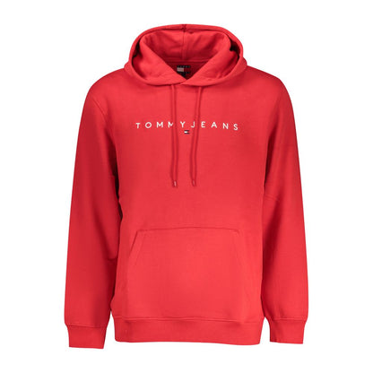 Tommy Hilfiger Red Cotton Sweatshirt