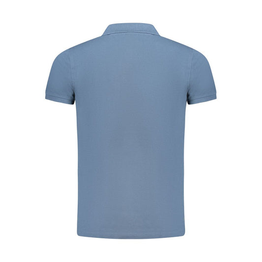 Norway 1963 Blue Cotton Polo Shirt NO-35497-XXL