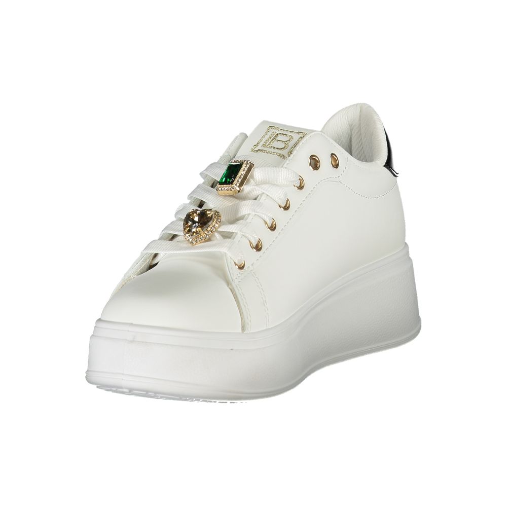 Laura Biagiotti White Polyester Sneaker