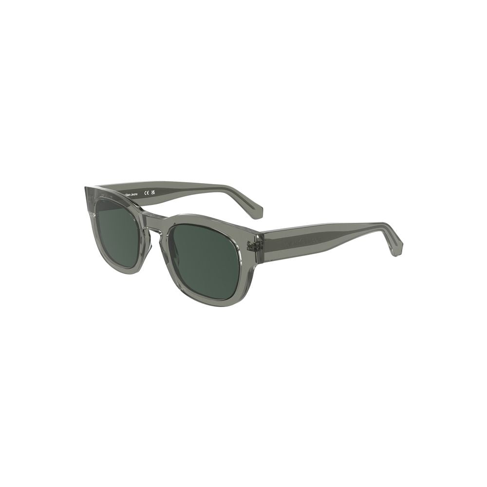 Calvin Klein Gray Acetate Sunglass