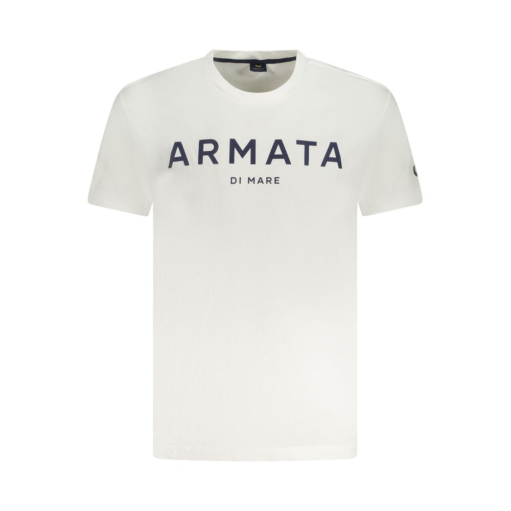 Armata Di Mare White Cotton T-Shirt