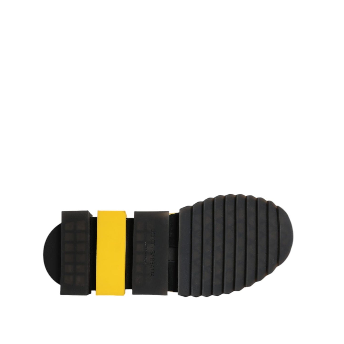 Dolce & Gabbana Yellow SORRENTO Sport Stretch Sneakers Shoes