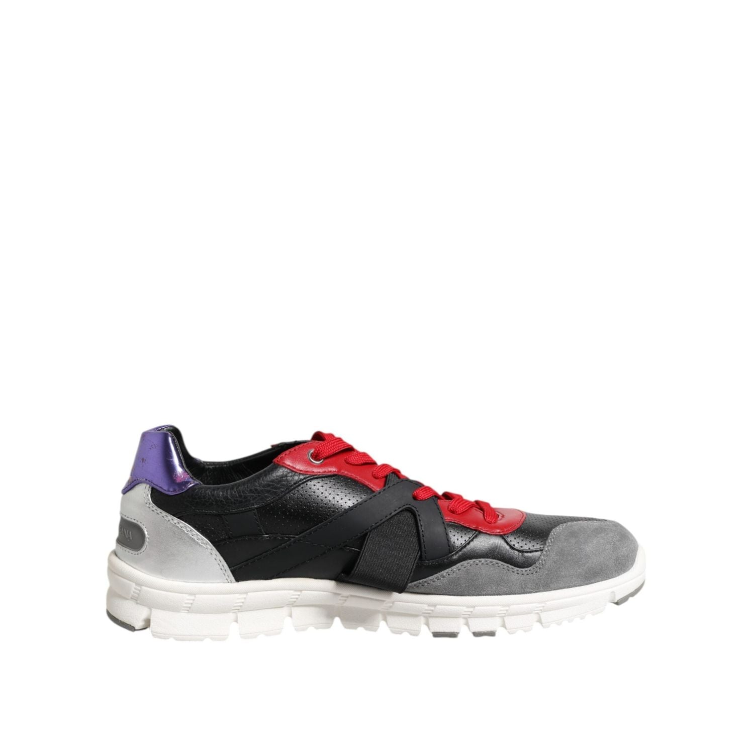 Dolce & Gabbana Multicolor Lace Up Low Top Men Sneakers Shoes