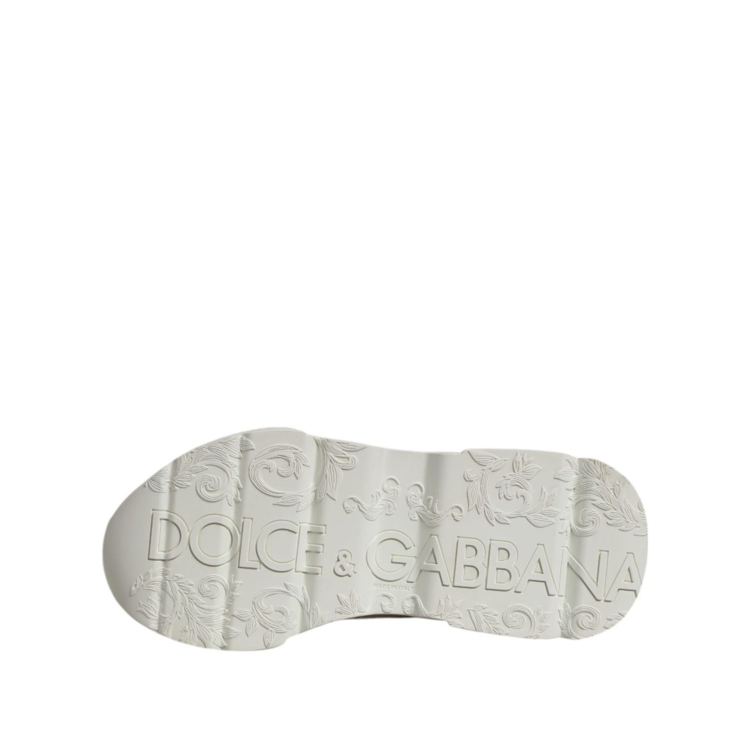 Dolce & Gabbana White Low Top Daymaster Men Sneakers  Shoes