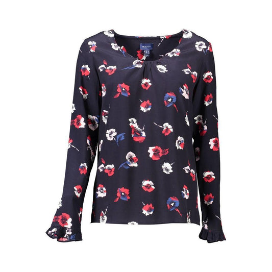 Gant Blue Viscose Women Sweater GA-8929-IT36|XXS