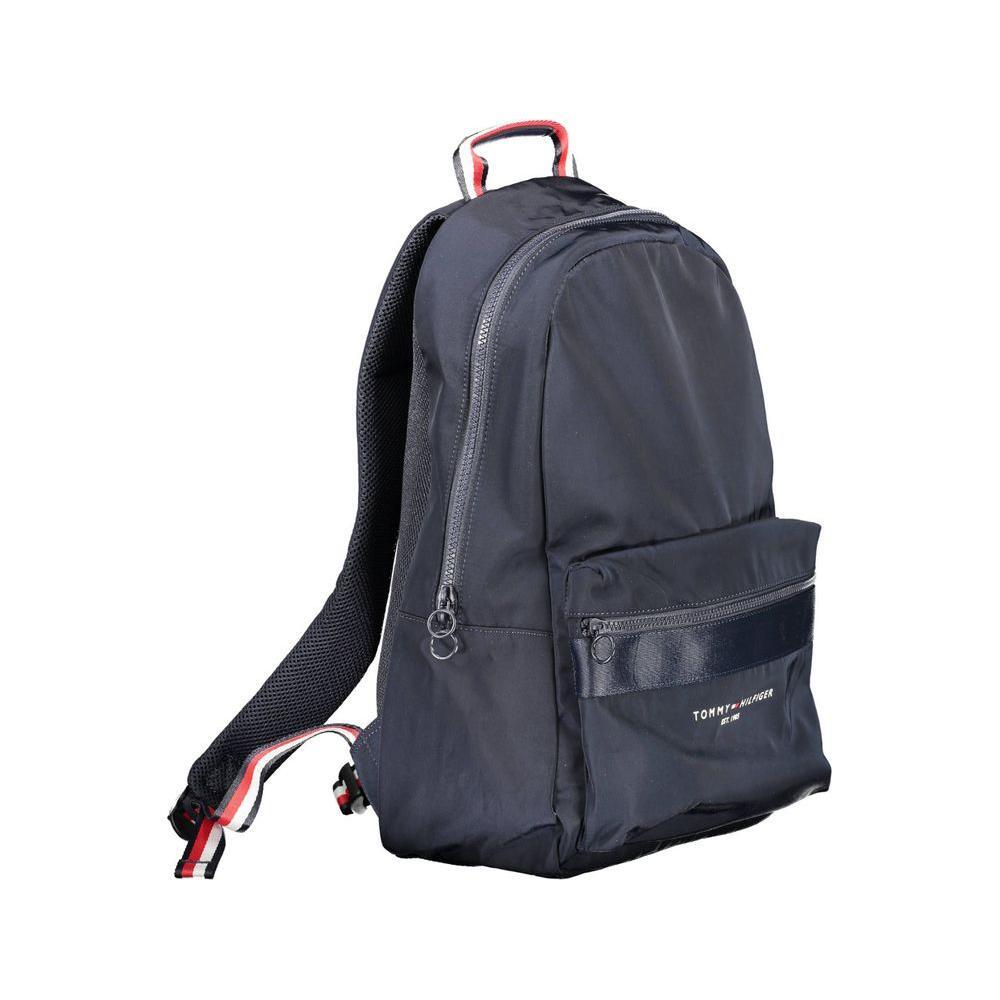 Tommy Hilfiger Blue Polyester Backpack