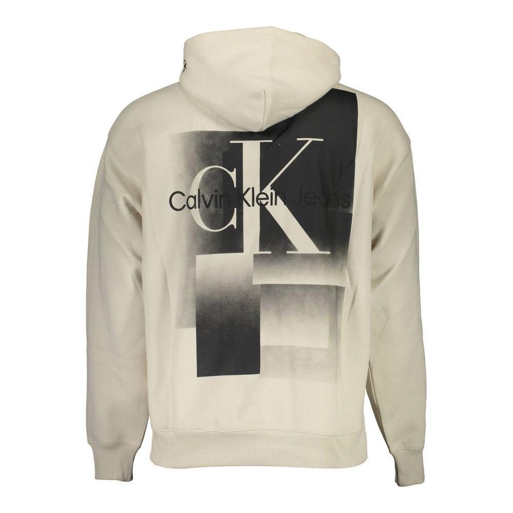 Calvin Klein Beige Cotton Men Sweater