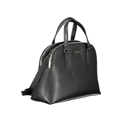 Calvin Klein Black Polyester Handbag