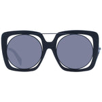 Yohji Yamamoto Black Unisex Sunglasses YO-1058024