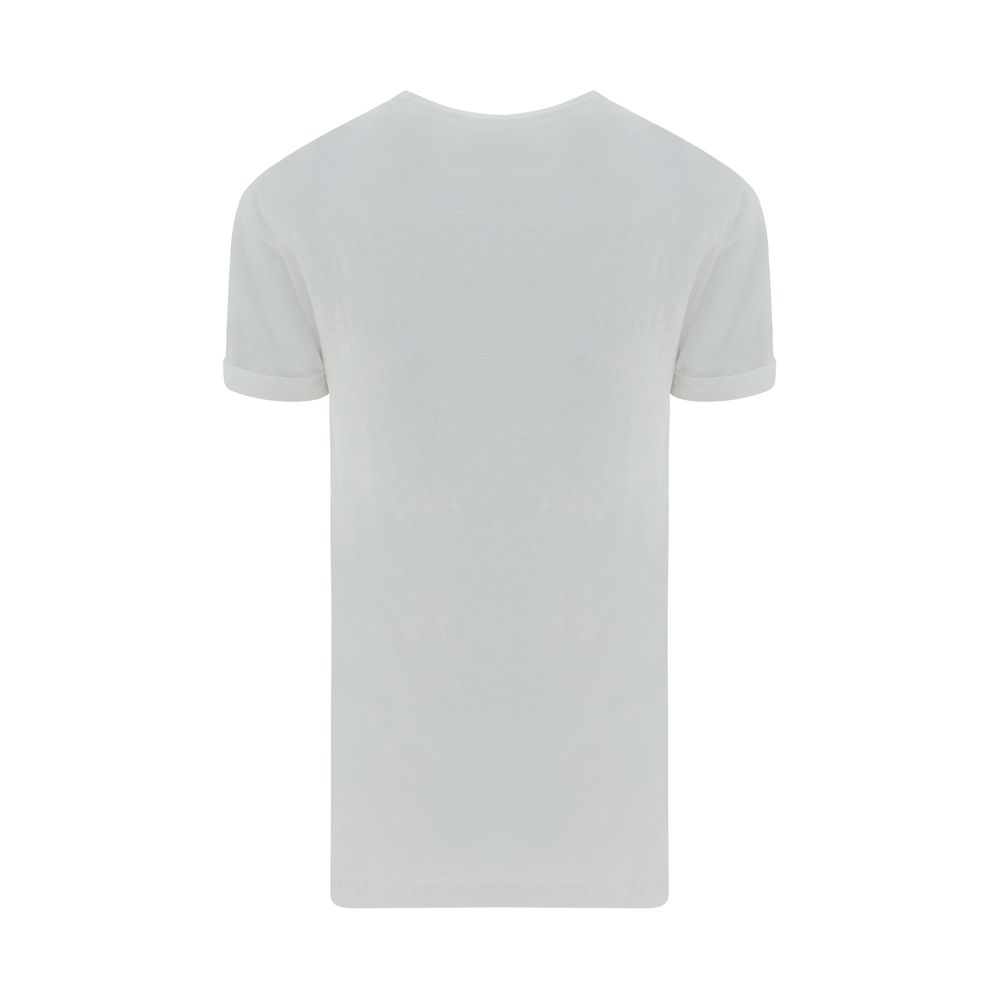Marant Etoile White Linen T-Shirt