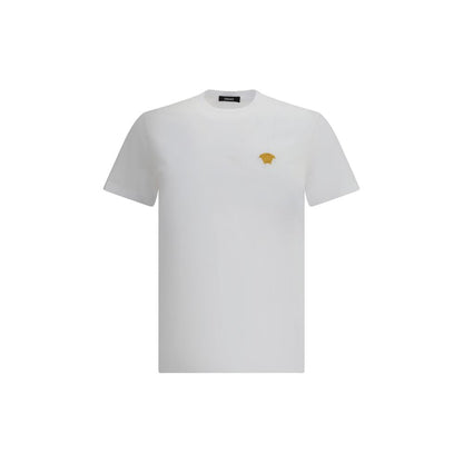 Versace White Cotton T-Shirt