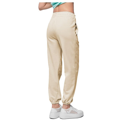 Hinnominate Beige Cotton Women Sweatpant